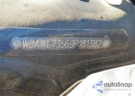 2009 BMW 335I z USA, uszkodzony, nr VIN WBAWL73569P181382